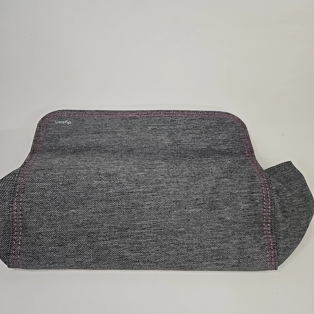 Dyson Air Wrap Travel‎ Storage Bag Magnetic Closure Grey Fuchsia Black Interior